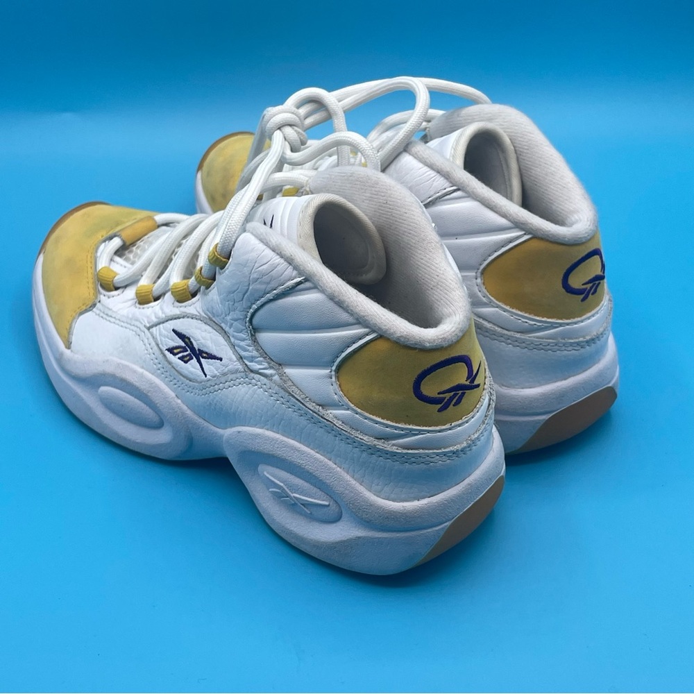Reebok Question Mid "Yellow Toe" - Picture 3 of 4
